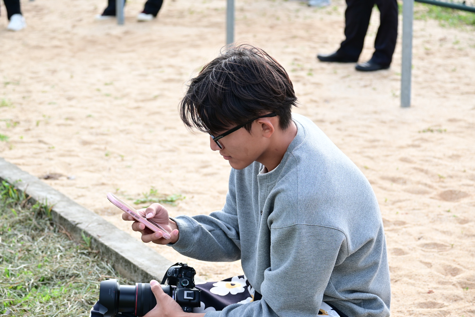 金钊的创作状态照